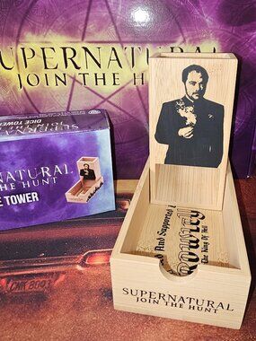 Crowley Approved Dice Tower – Supernatural CultureFly Spring 2026 NIP